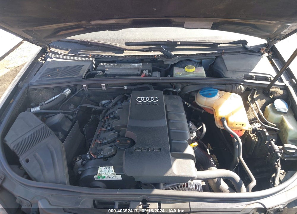 2008 AUDI A4 2.0T VIN: WAUAF78E78A086745