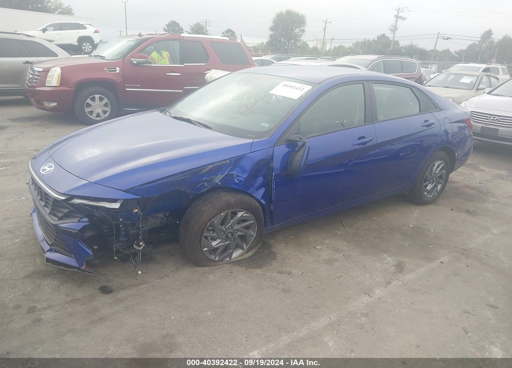 2024 HYUNDAI ELANTRA SEL VIN: KMHLM4DG9RU822586