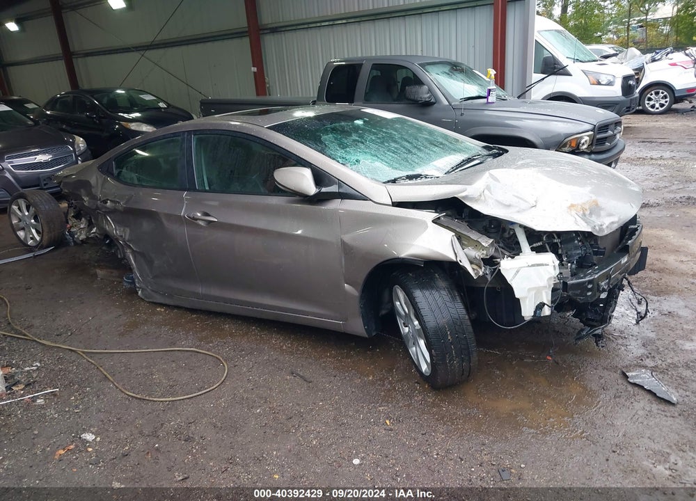 2012 HYUNDAI ELANTRA LIMITED VIN: 5NPDH4AE3CH100502