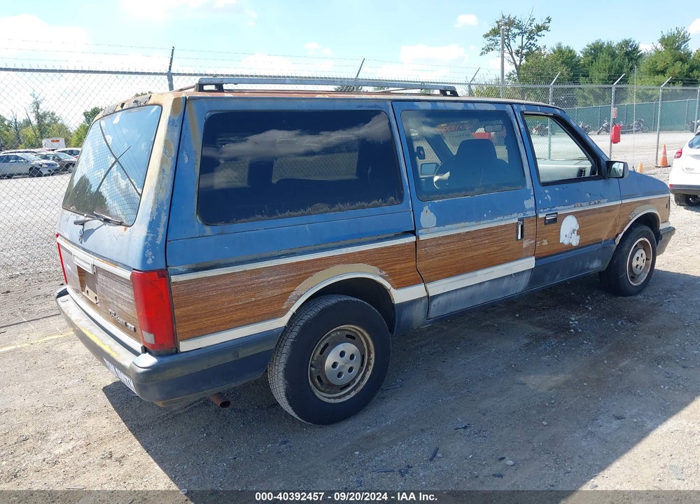 1990 PLYMOUTH GRAND VOYAGER LE VIN: 1P4GH54R6LX129607