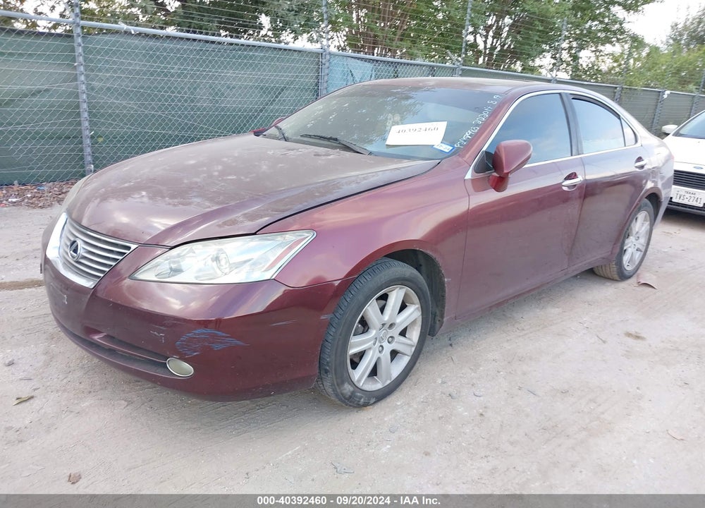 2008 LEXUS ES 350 VIN: JTHBJ46G182222014