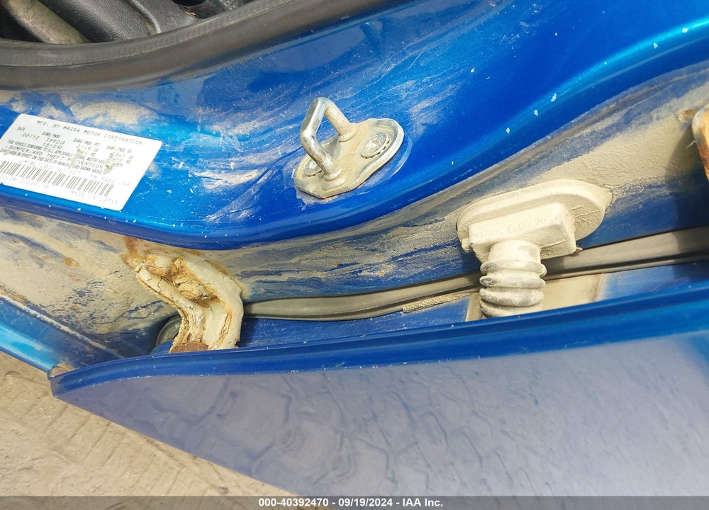 2012 MAZDA 3 I TOURING VIN: JM1BL1L80C1611927