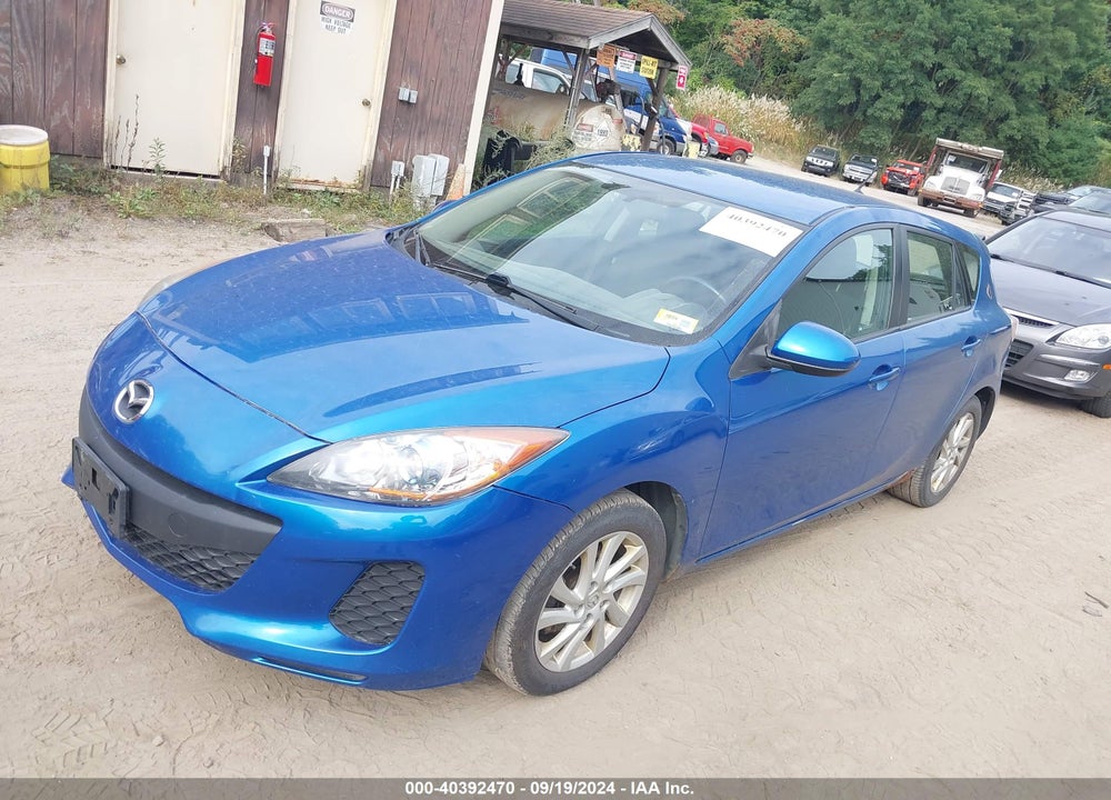 2012 MAZDA 3 I TOURING VIN: JM1BL1L80C1611927