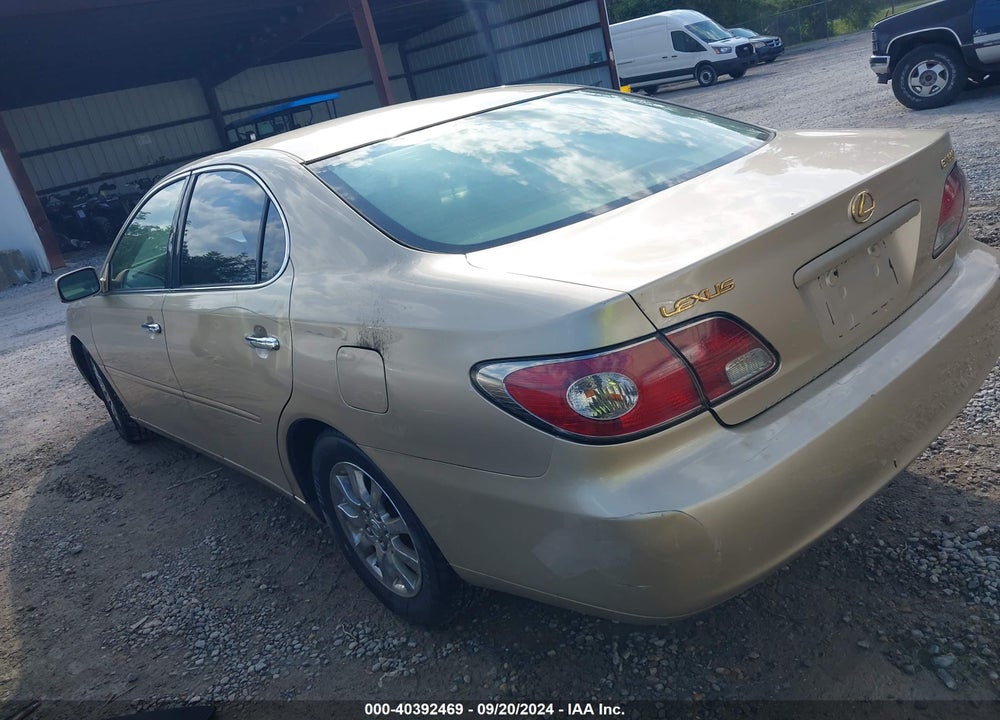 2004 LEXUS ES 330 VIN: JTHBA30G640009620