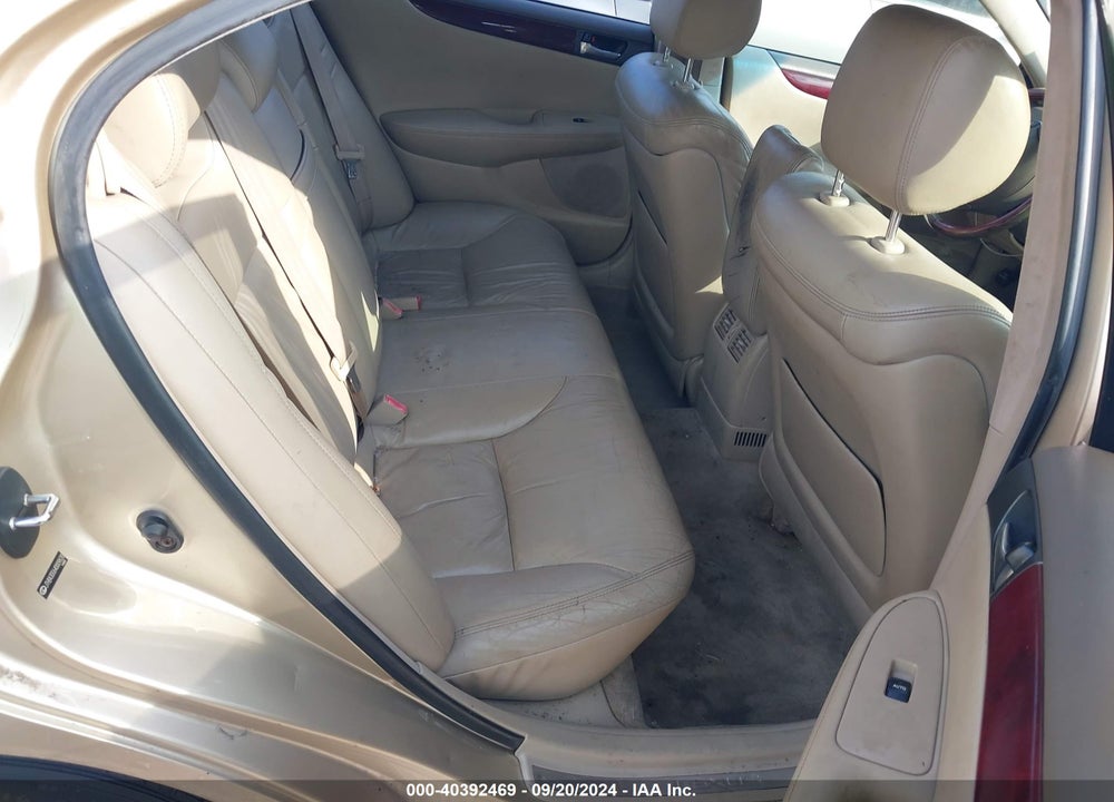 2004 LEXUS ES 330 VIN: JTHBA30G640009620