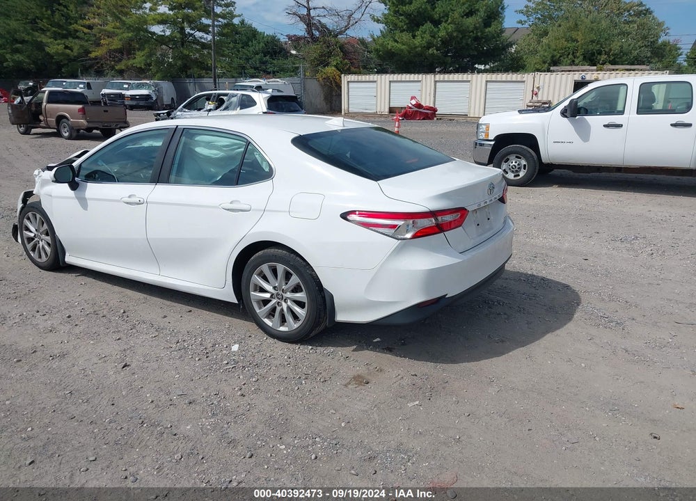 2020 TOYOTA CAMRY LE AWD VIN: 4T1C11BK7LU005218