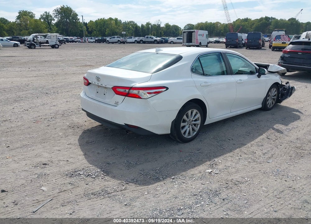 2020 TOYOTA CAMRY LE AWD VIN: 4T1C11BK7LU005218
