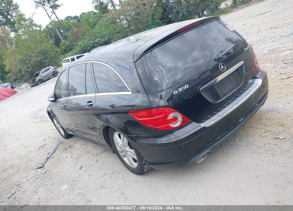 2008 MERCEDES-BENZ R 350 4MATIC VIN: 4JGCB65E68A062258