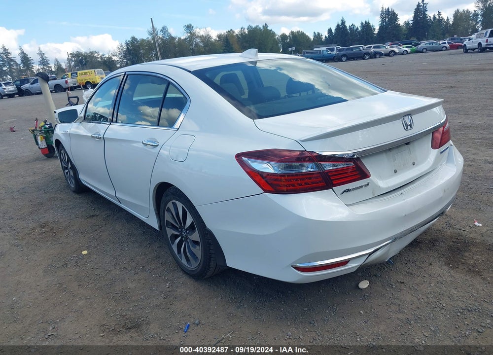 2017 HONDA ACCORD HYBRID EX-L VIN: JHMCR6F51HC015009