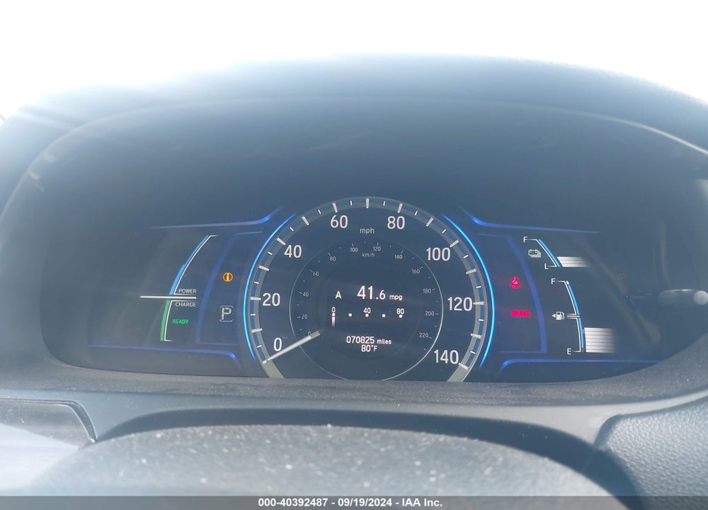 2017 HONDA ACCORD HYBRID EX-L VIN: JHMCR6F51HC015009