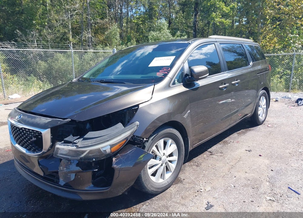 2016 KIA SEDONA LX VIN: KNDMB5C19G6185797
