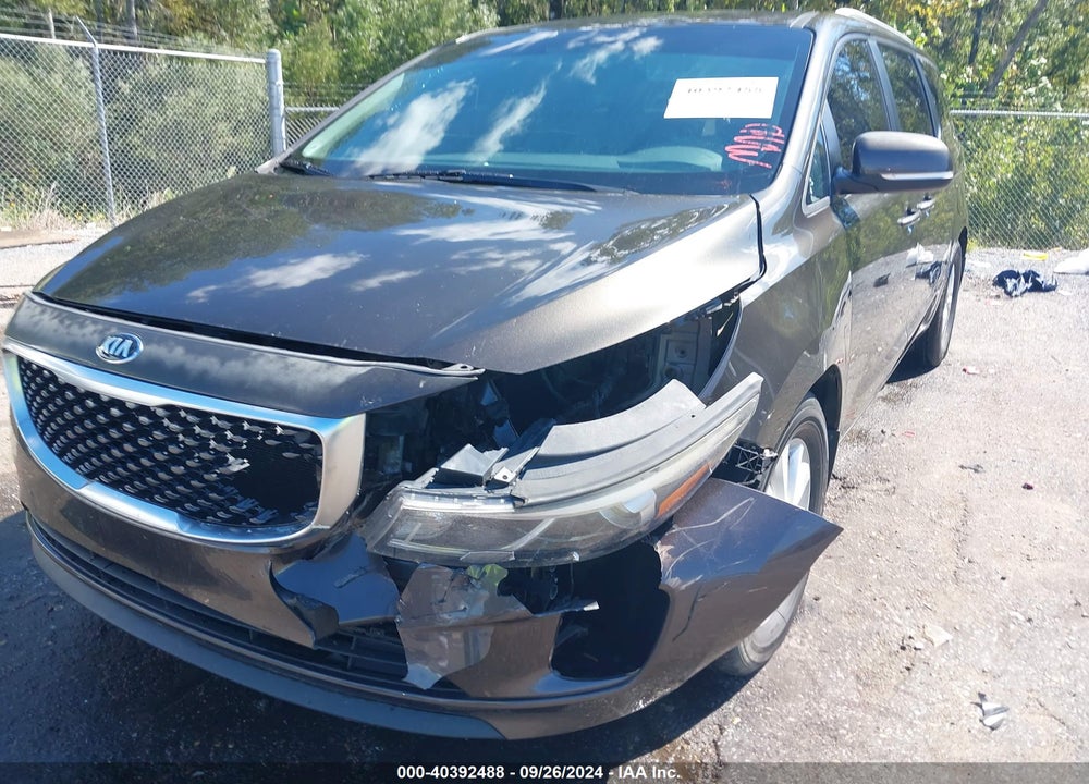 2016 KIA SEDONA LX VIN: KNDMB5C19G6185797