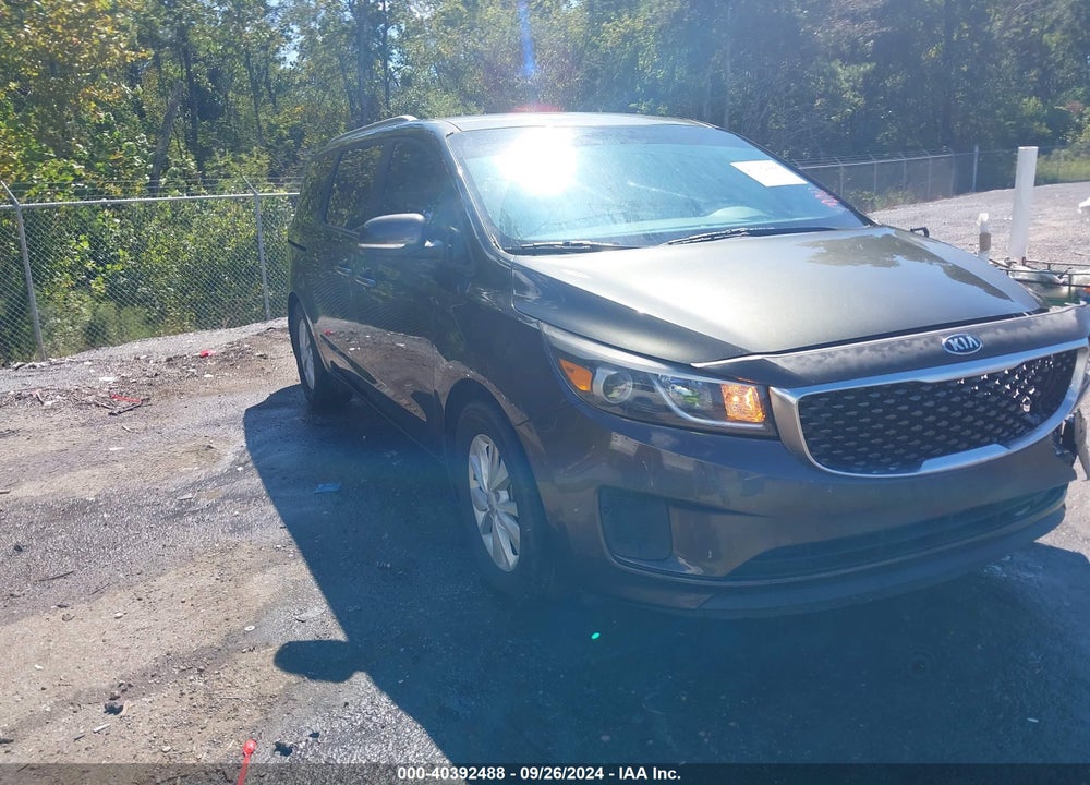 2016 KIA SEDONA LX VIN: KNDMB5C19G6185797