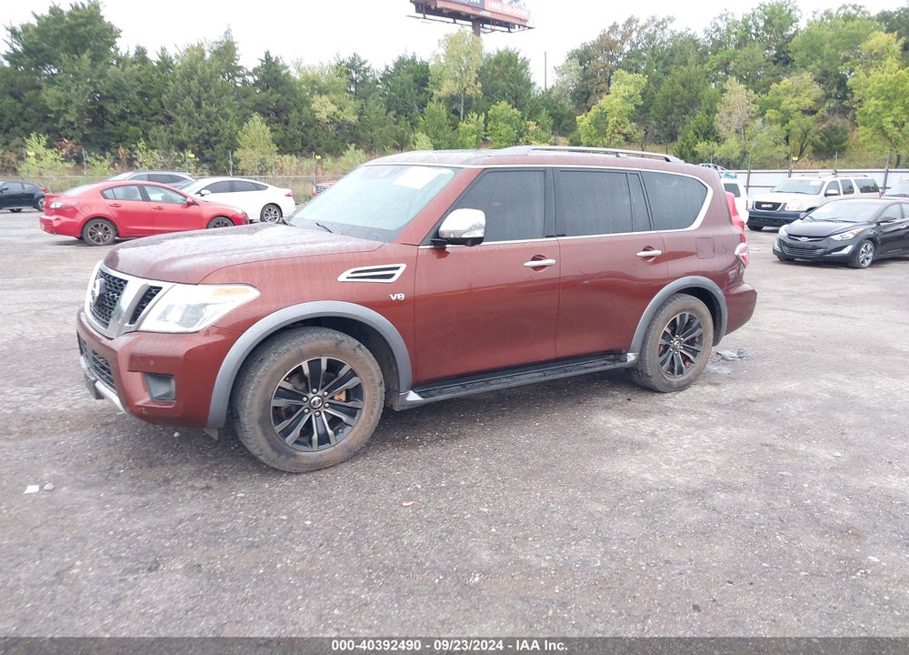 2018 NISSAN ARMADA PLATINUM VIN: JN8AY2NF4J9332949