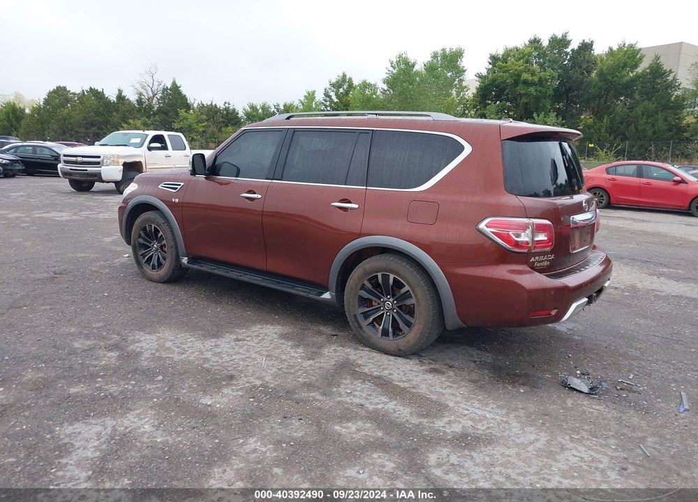 2018 NISSAN ARMADA PLATINUM VIN: JN8AY2NF4J9332949