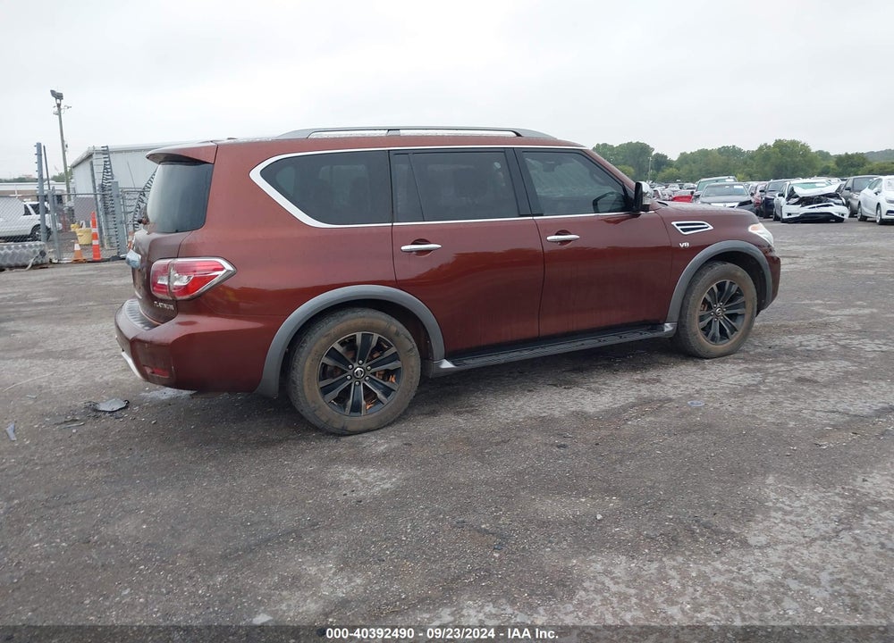 2018 NISSAN ARMADA PLATINUM VIN: JN8AY2NF4J9332949