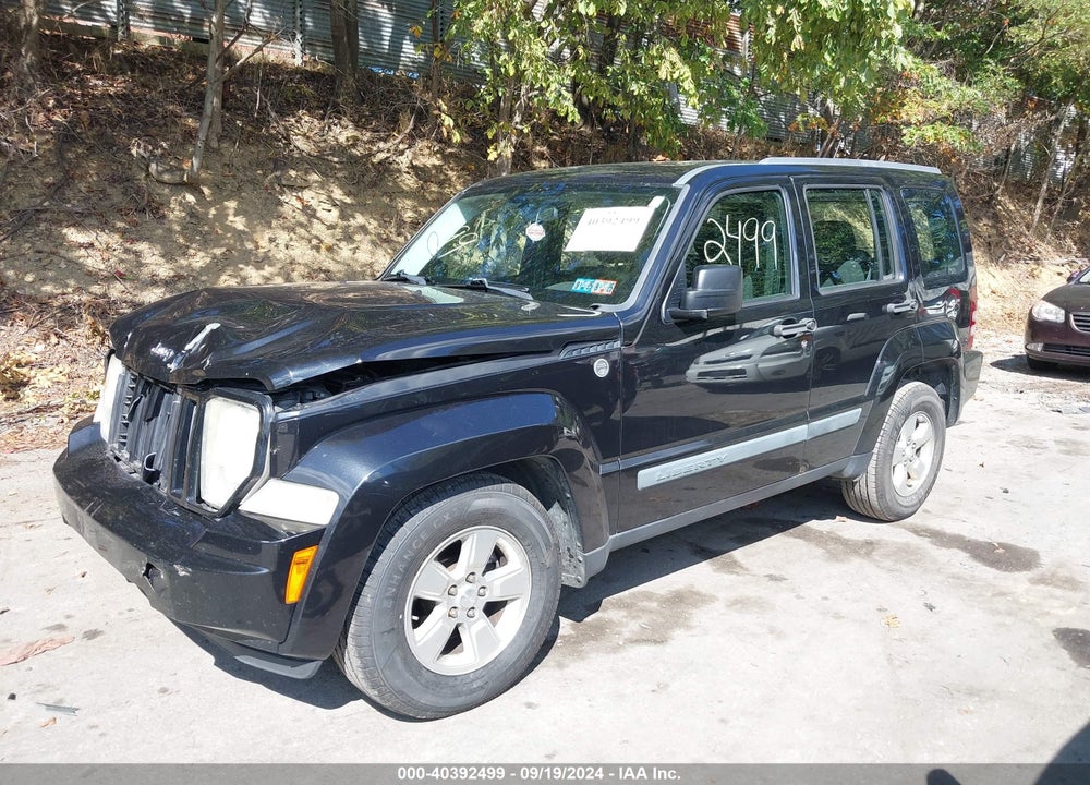 2009 JEEP LIBERTY SPORT VIN: 1J8GN28K09W512166