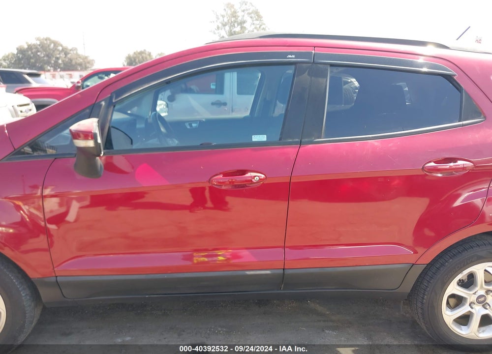 2018 FORD ECOSPORT SE VIN: MAJ3P1TE6JC220349