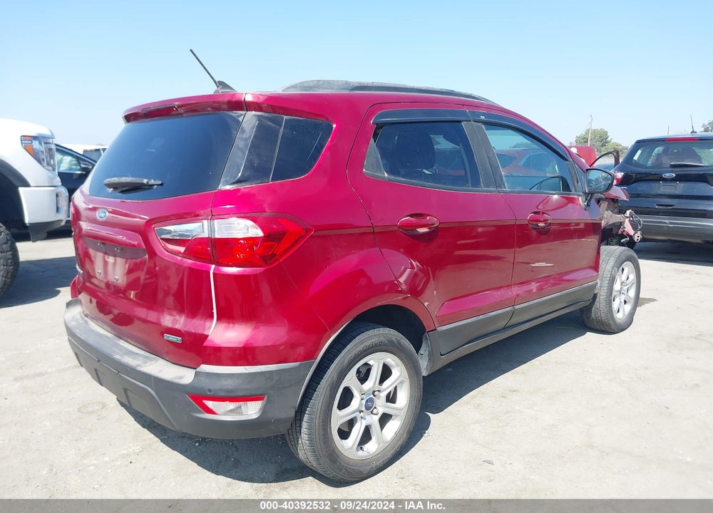 2018 FORD ECOSPORT SE VIN: MAJ3P1TE6JC220349