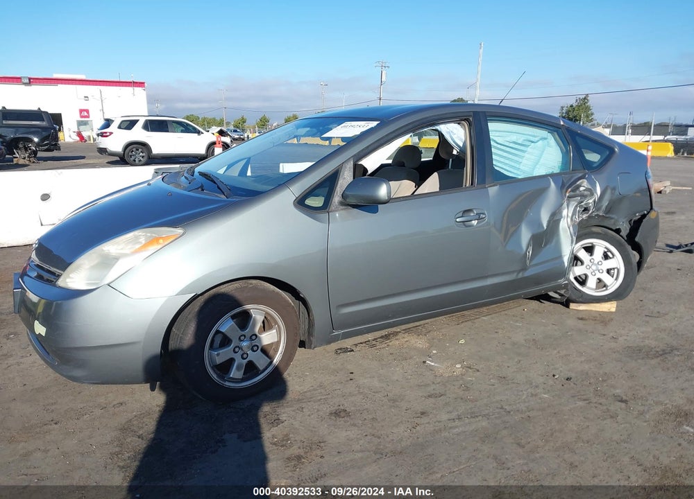 2004 TOYOTA PRIUS VIN: JTDKB20UX40038570