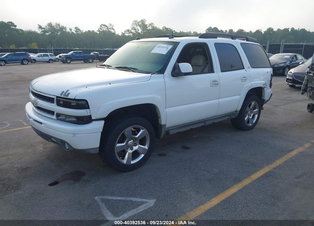2004 CHEVROLET TAHOE Z71 VIN: 1GNEK13Z24R100142
