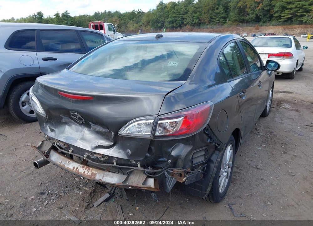 2012 MAZDA 3 I GRAND TOURING VIN: JM1BL1W81C1660016