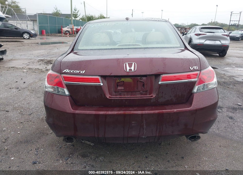 2011 HONDA ACCORD 3.5 EX-L VIN: 1HGCP3F81BA001664