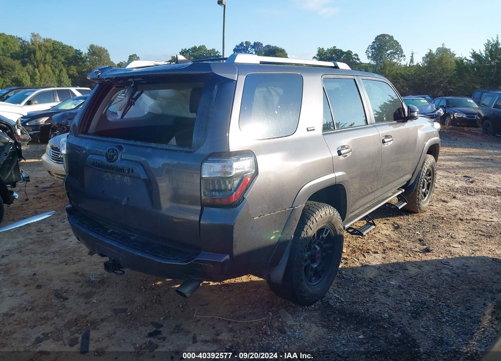 2016 TOYOTA 4RUNNER SR5 PREMIUM VIN: JTEZU5JR9G5129305