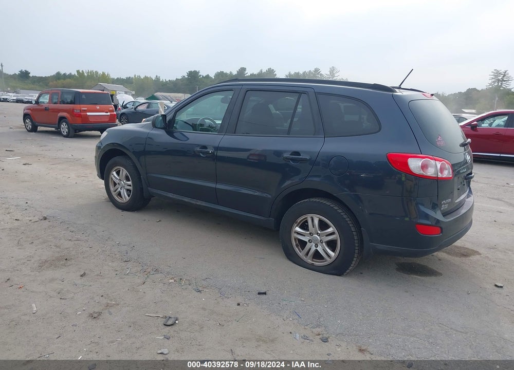 2011 HYUNDAI SANTA FE GLS VIN: 5XYZG3AB9BG085311