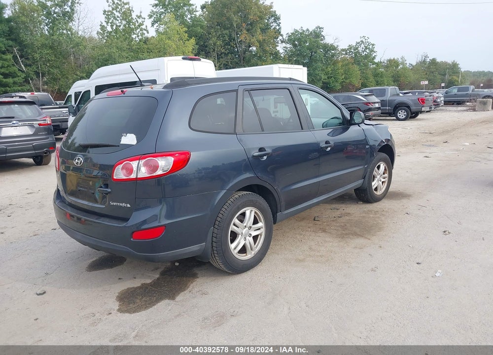 2011 HYUNDAI SANTA FE GLS VIN: 5XYZG3AB9BG085311
