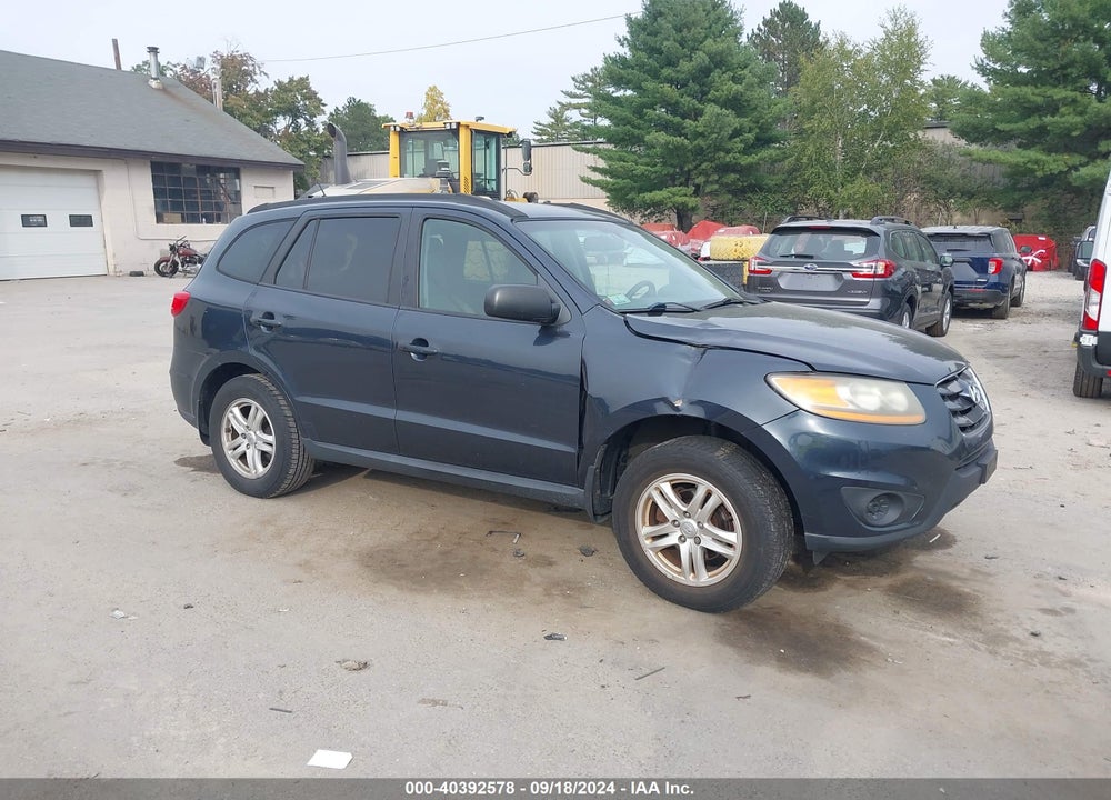 2011 HYUNDAI SANTA FE GLS VIN: 5XYZG3AB9BG085311