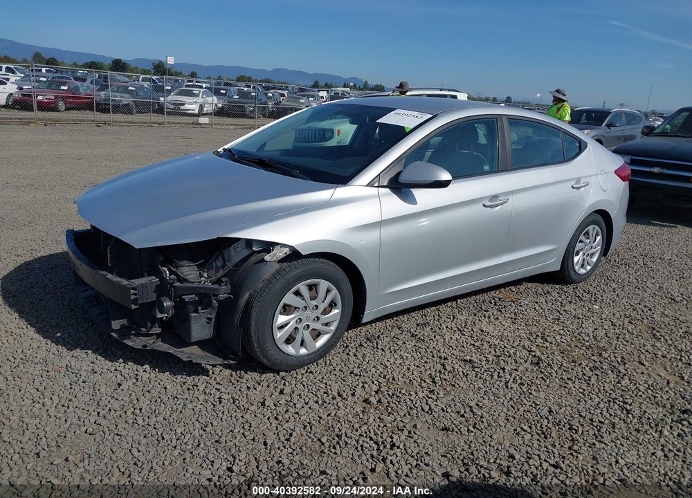 2017 HYUNDAI ELANTRA SE VIN: 5NPD74LF4HH188248