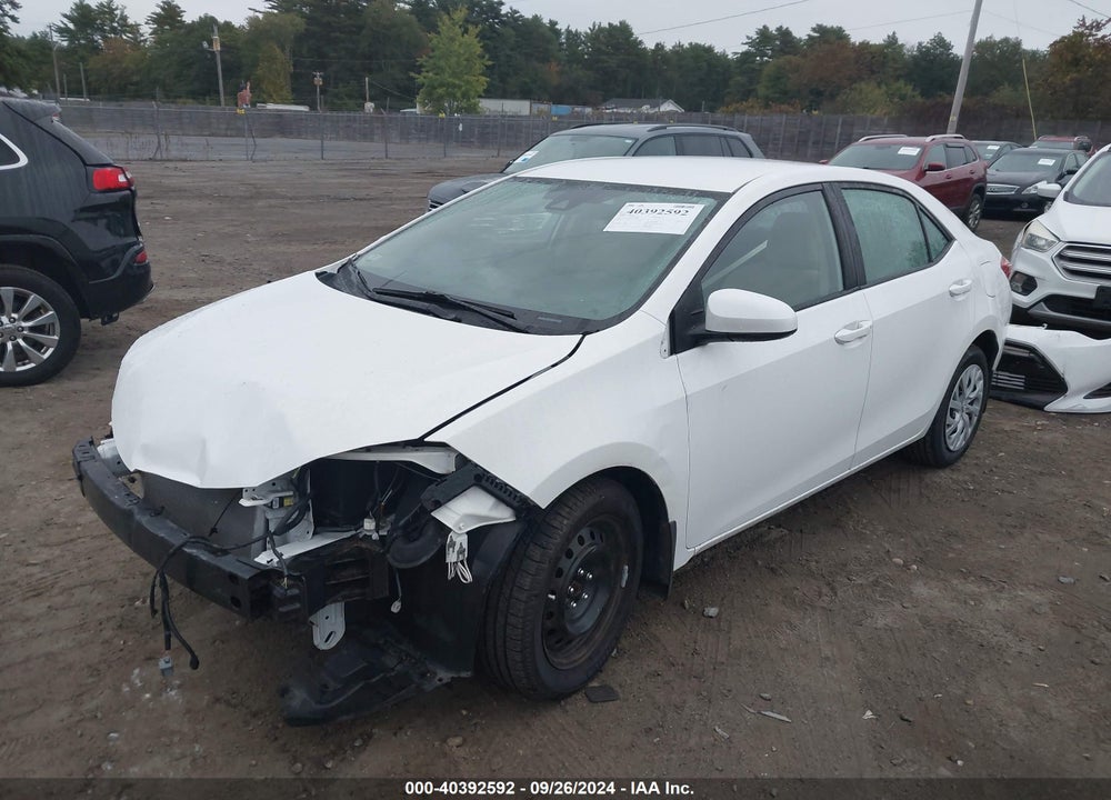 2019 TOYOTA COROLLA LE VIN: 2T1BURHE8KC198790