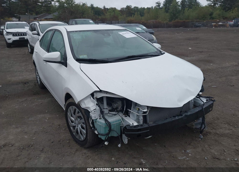 2019 TOYOTA COROLLA LE VIN: 2T1BURHE8KC198790