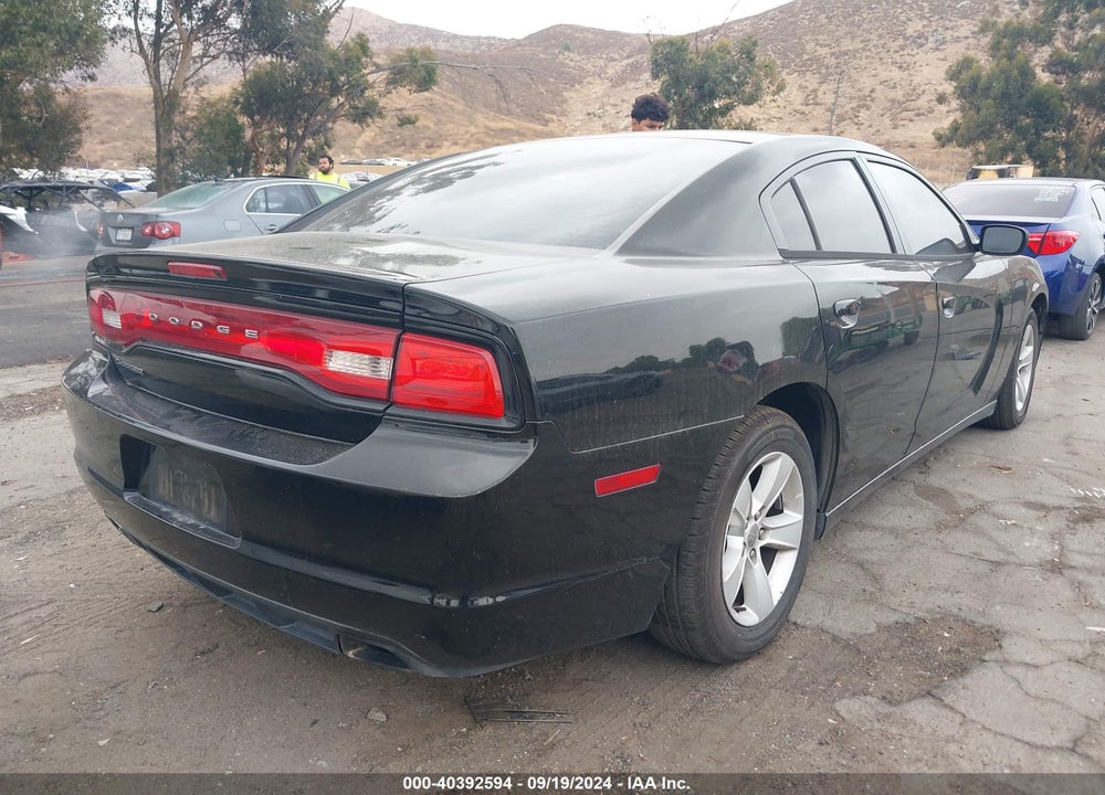 2014 DODGE CHARGER SE VIN: 2C3CDXBG9EH370343