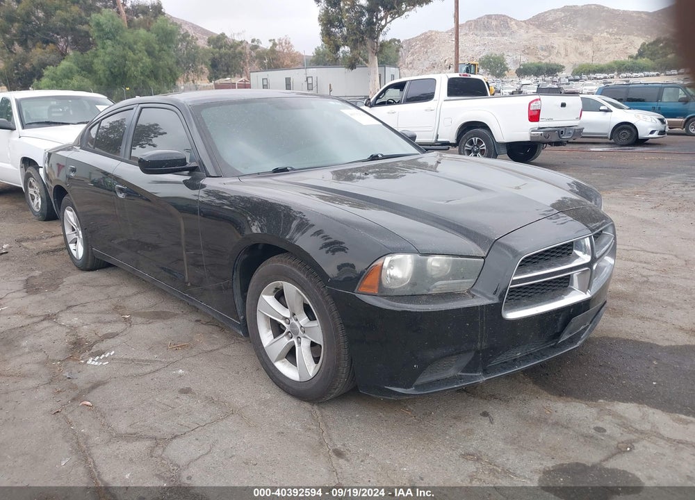 2014 DODGE CHARGER SE VIN: 2C3CDXBG9EH370343