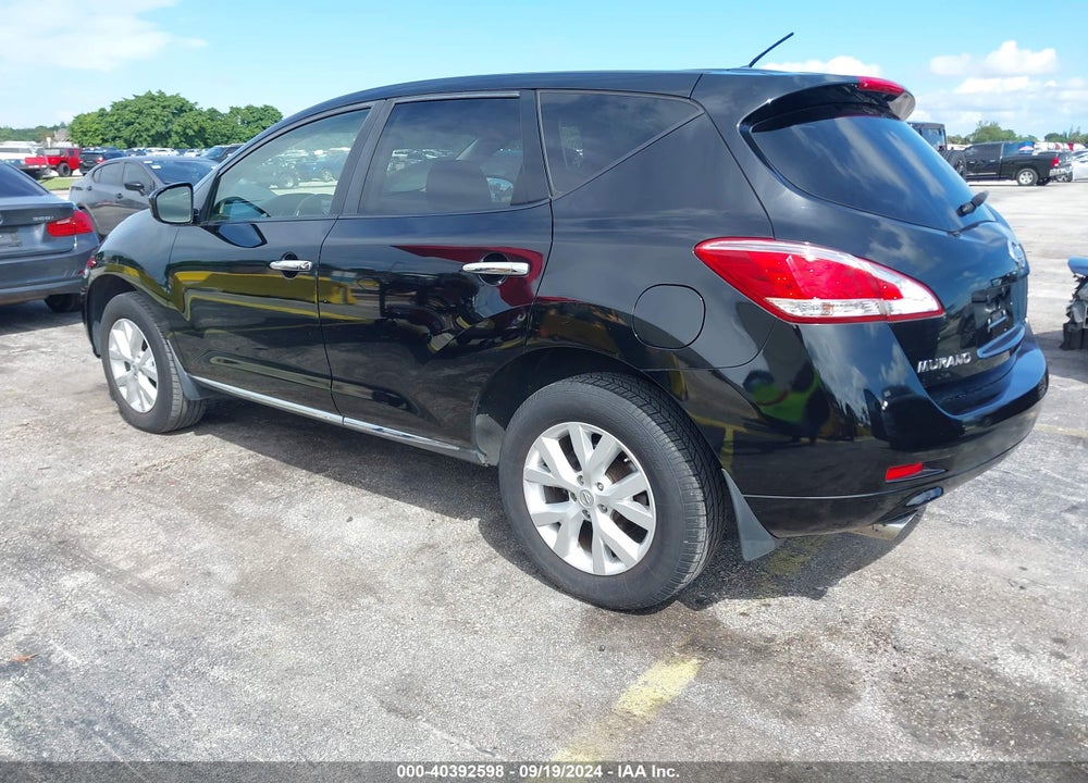 2014 NISSAN MURANO S VIN: JN8AZ1MU4EW400679