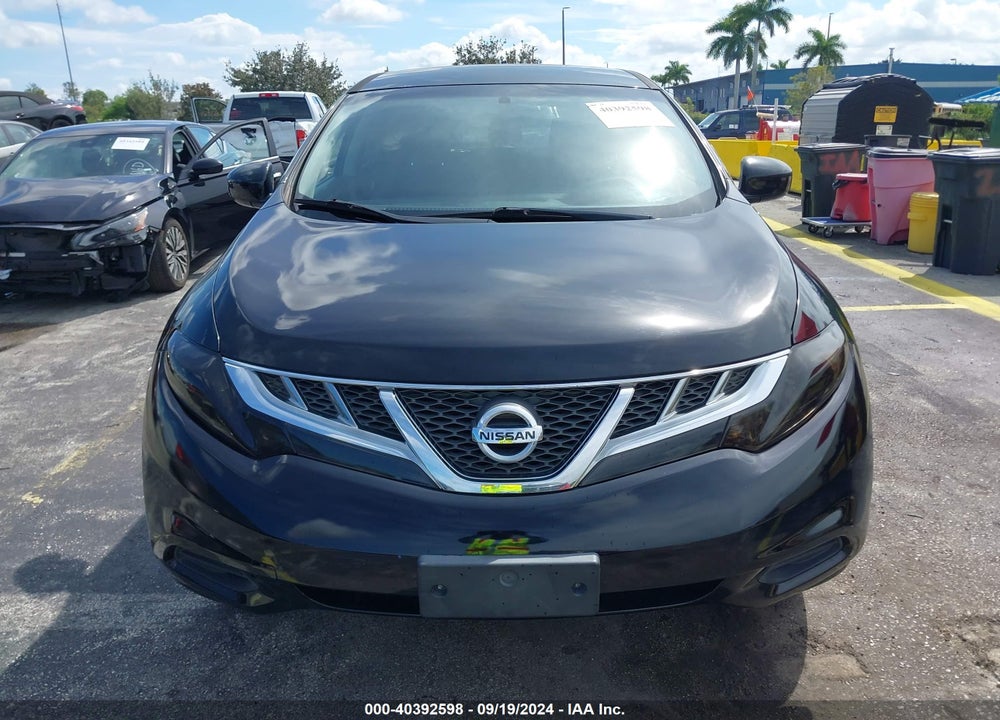 2014 NISSAN MURANO S VIN: JN8AZ1MU4EW400679
