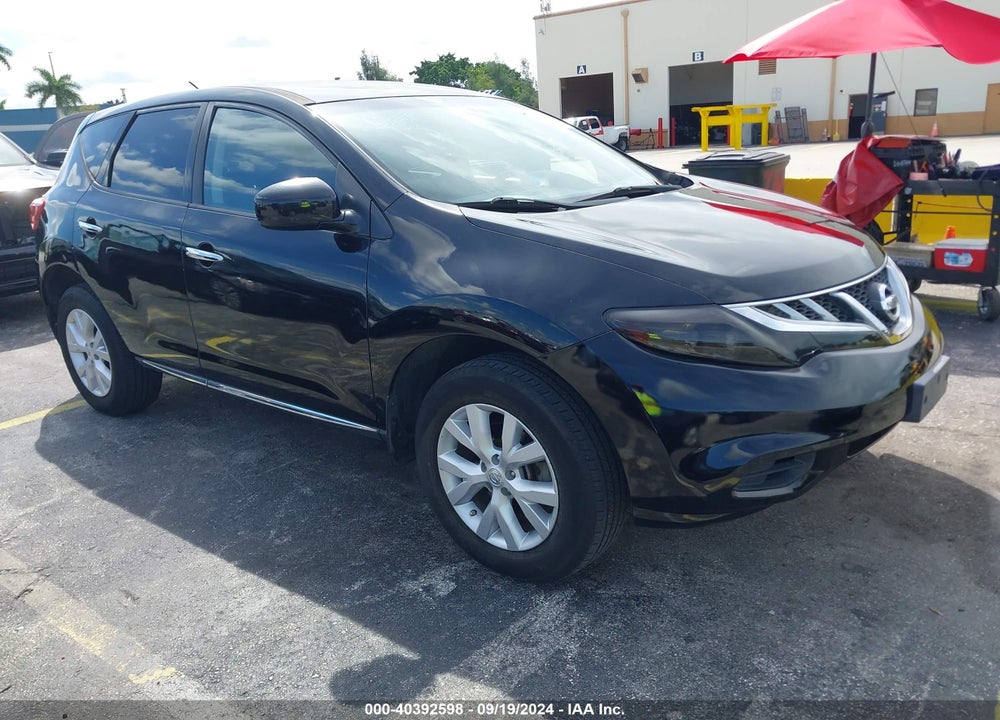 2014 NISSAN MURANO S VIN: JN8AZ1MU4EW400679