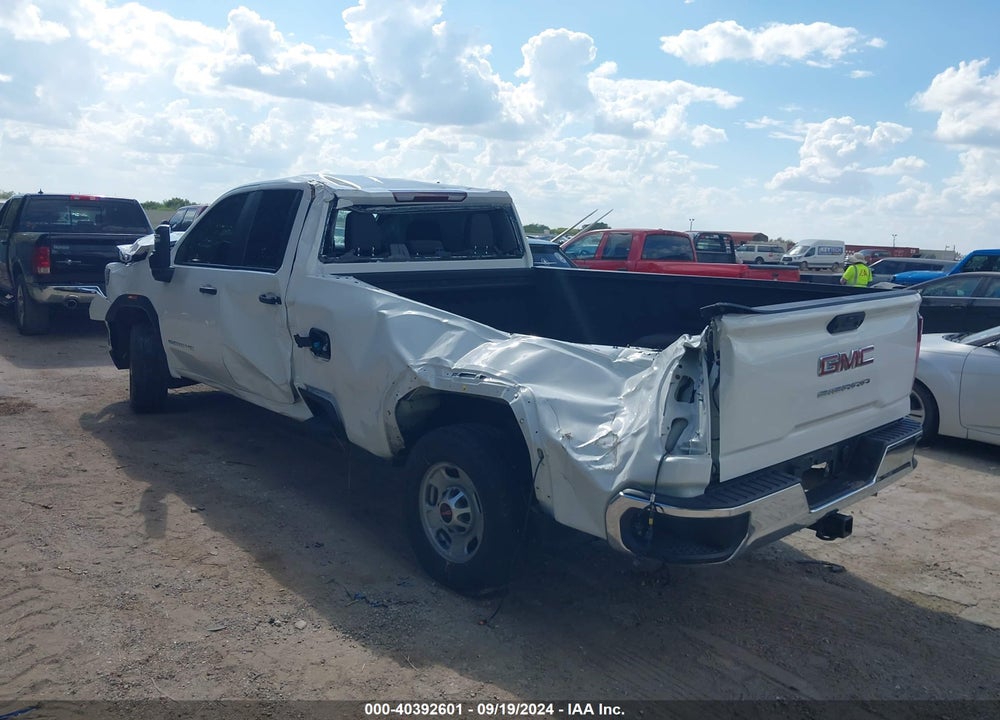 2023 GMC SIERRA 2500HD 2WD DOUBLE CAB LONG BED PRO VIN: 1GT58LEYXPF235222
