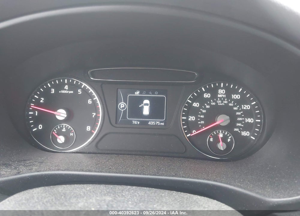 2016 KIA SORENTO 2.4L LX VIN: 5XYPG4A33GG154331