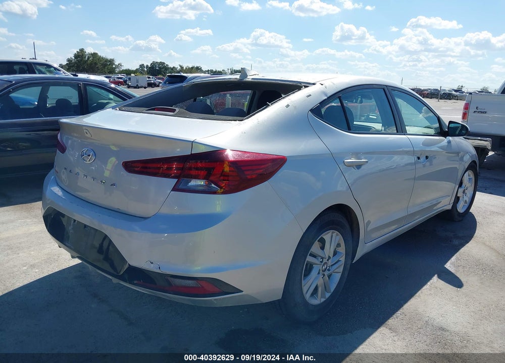 2020 HYUNDAI ELANTRA SEL VIN: 5NPD84LF5LH527539