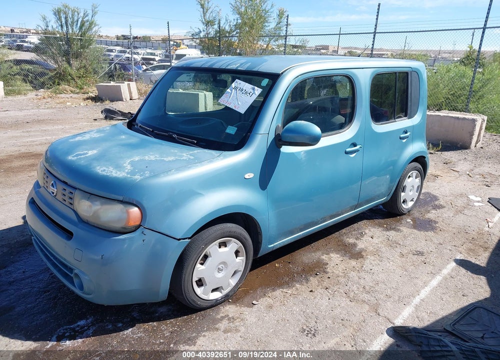 2009 NISSAN CUBE 1.8S VIN: JN8AZ28R19T125498