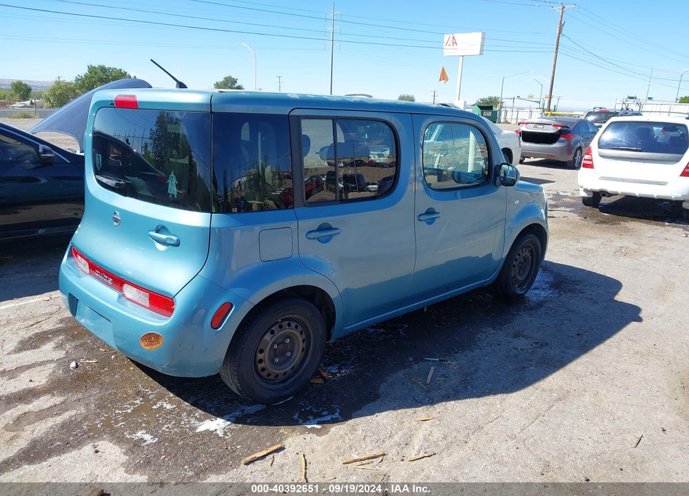 2009 NISSAN CUBE 1.8S VIN: JN8AZ28R19T125498