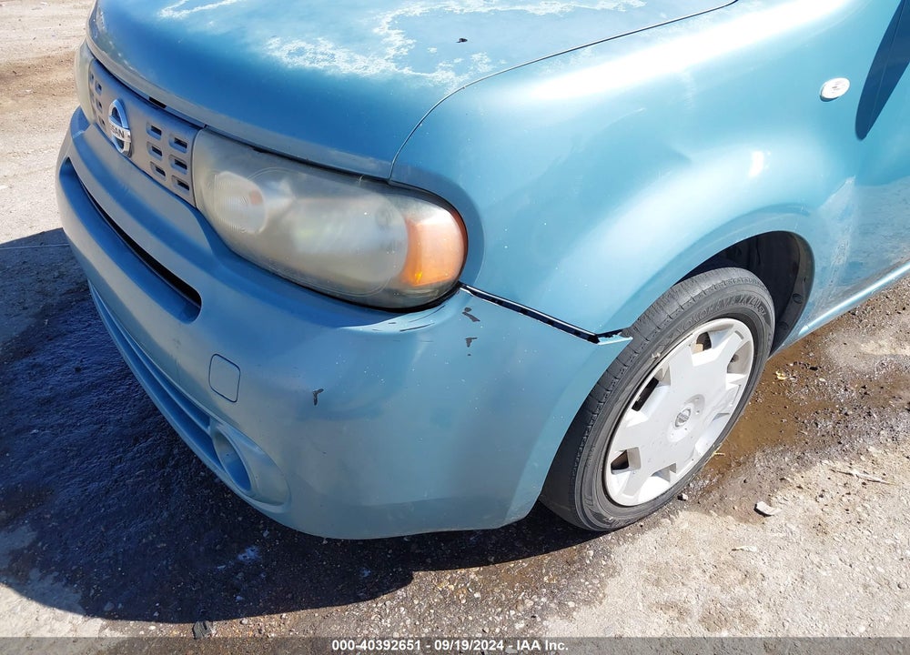 2009 NISSAN CUBE 1.8S VIN: JN8AZ28R19T125498