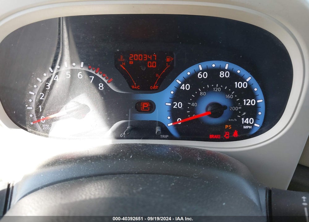 2009 NISSAN CUBE 1.8S VIN: JN8AZ28R19T125498