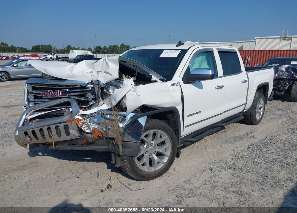 2018 GMC SIERRA 1500 SLT VIN: 3GTU2NEC8JG587198
