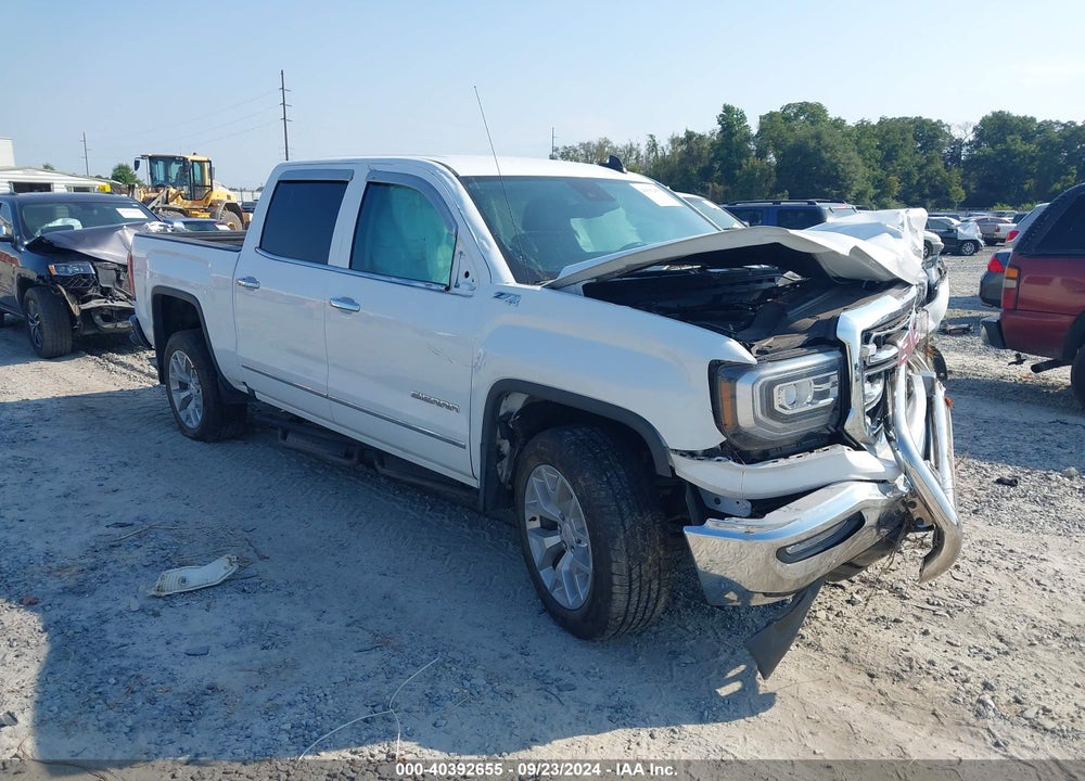 2018 GMC SIERRA 1500 SLT VIN: 3GTU2NEC8JG587198