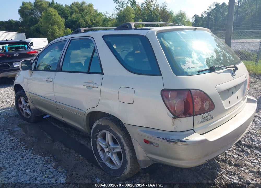 2000 LEXUS RX 300 VIN: JT6GF10U8Y0070970