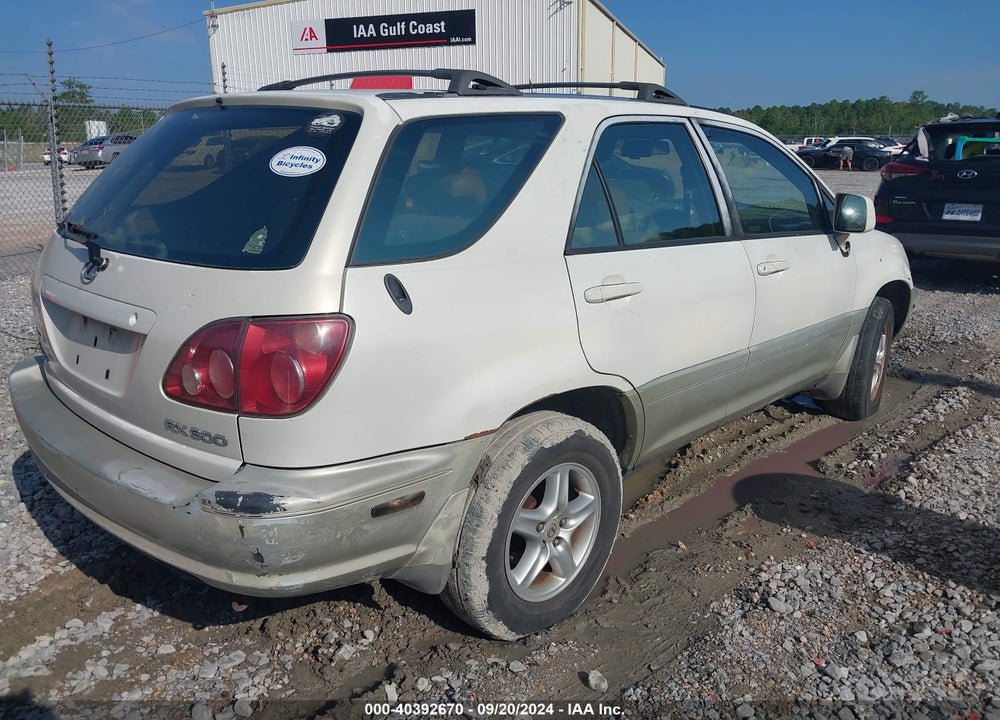 2000 LEXUS RX 300 VIN: JT6GF10U8Y0070970